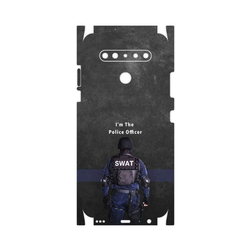 برچسب پوششی ماهوت مدل Police Officer-FullSkin مناسب برای گوشی موبایل ال جی K41s