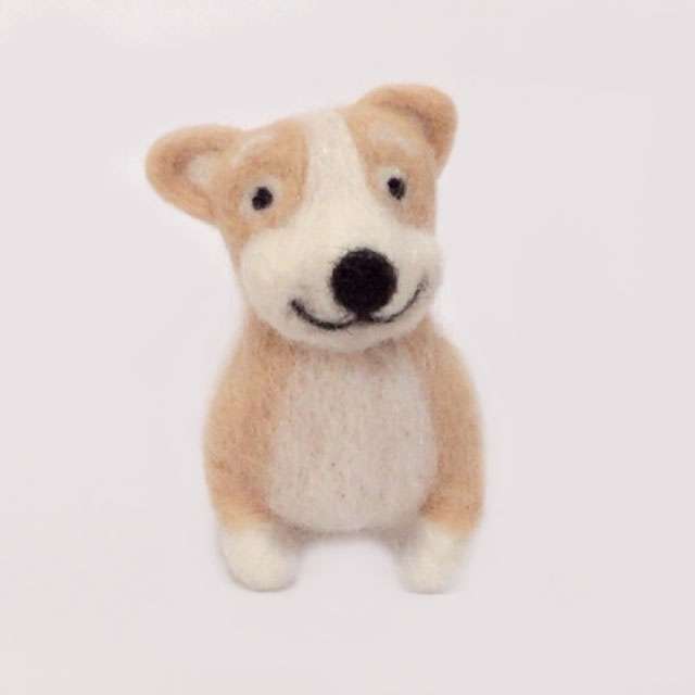 عروسک مدل دست ساز کچه ای طرح سگ