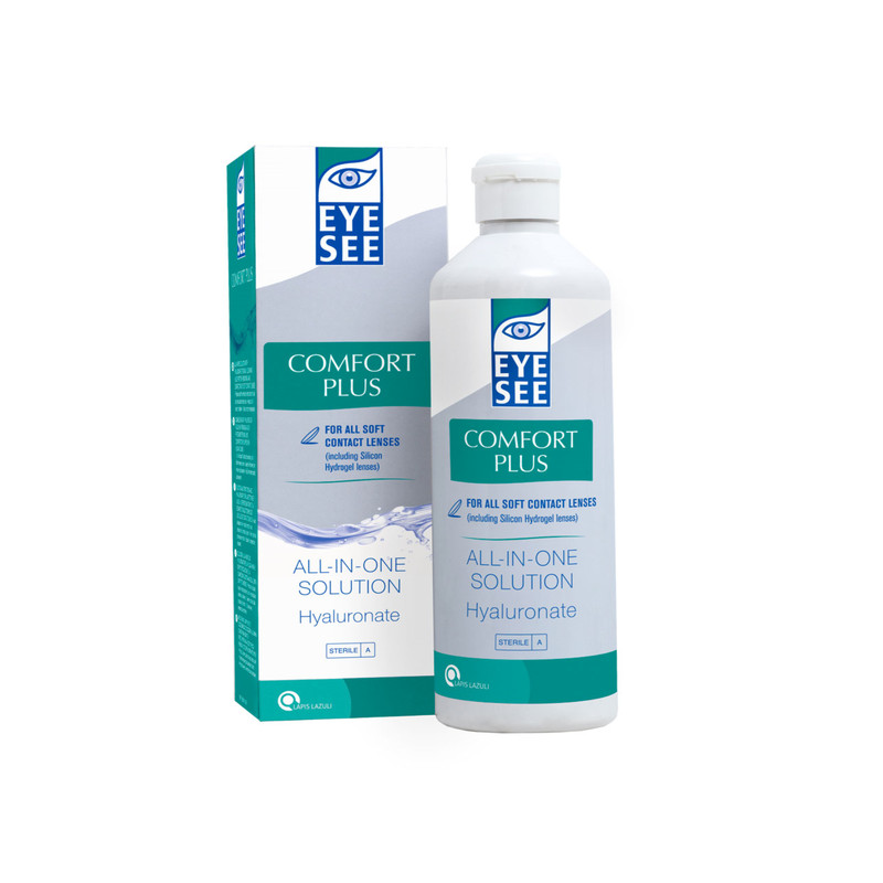 محلول شستشوی لنز آی سی مدل کامفورت حجم 100 میلی لیتر