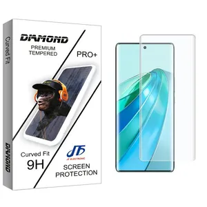 محافظ صفحه نمایش جی اف مدل Diamond UV مناسب برای گوشی موبایل آنر X9a