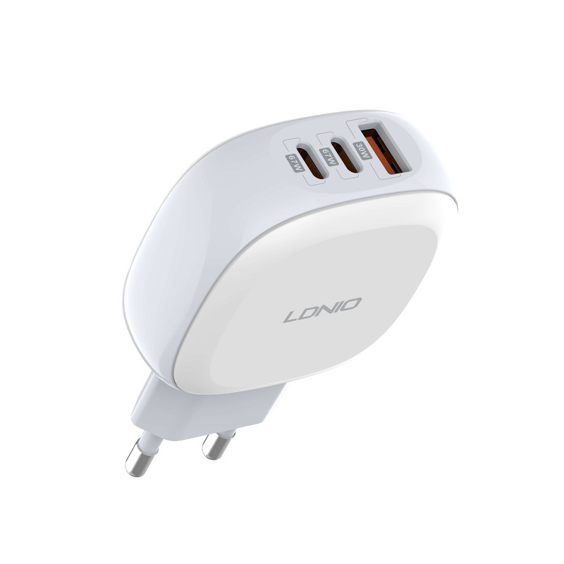 شارژر دیواری 67 وات الدینیو مدل Q3611 با کابل تبدیل USB-C