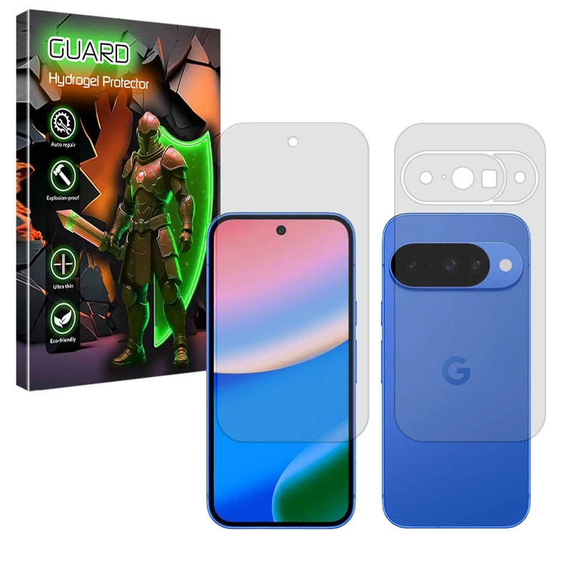 محافظ صفحه نمایش مات گارد مدل Tough مناسب برای گوشی موبایل گوگل Pixel 10 به همراه محافظ پشت گوشی