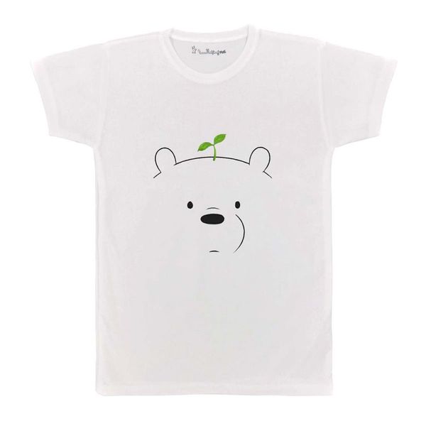 تی شرت بچگانه پرمانه طرح خرس های کله فندقی کد pmt.5551