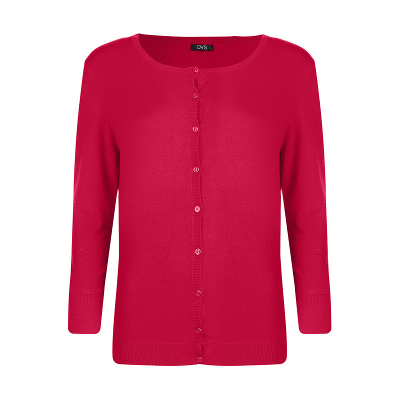 ژاکت زنانه او وی اس مدل 000161848-RED  