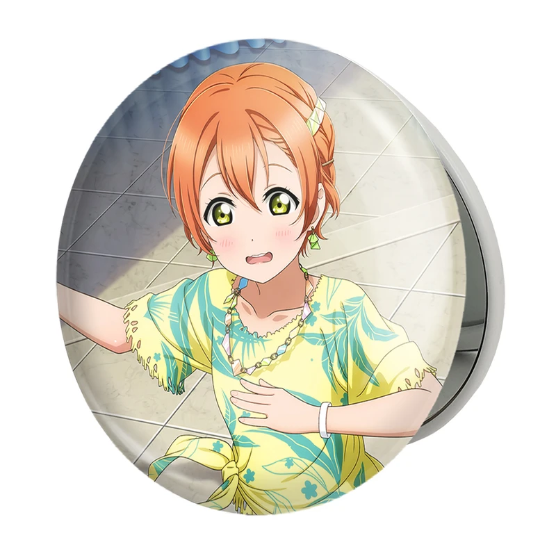 آینه جیبی خندالو طرح رین هوشیزورا انیمه لاو لایو Love Live مدل تاشو کد 18312 