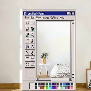 آینه مدل  ویندوز Paint کلاسیک