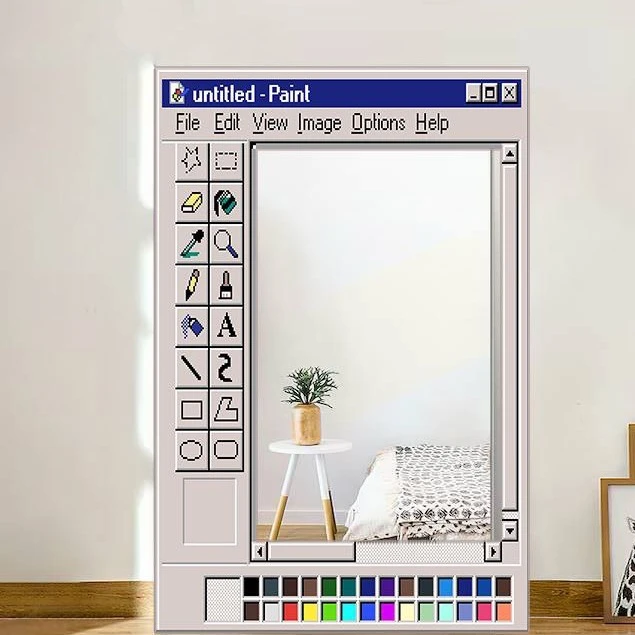 آینه مدل  ویندوز Paint کلاسیک