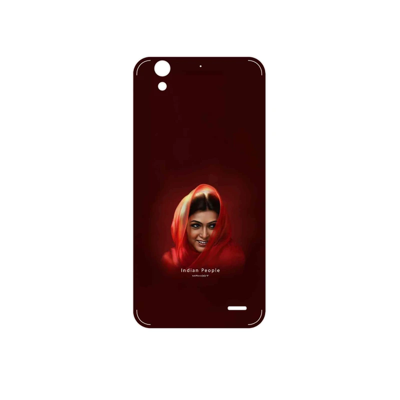 برچسب پوششی ماهوت مدل Portrait of an Indian Woman مناسب برای گوشی موبایل هوآوی Ascend G630