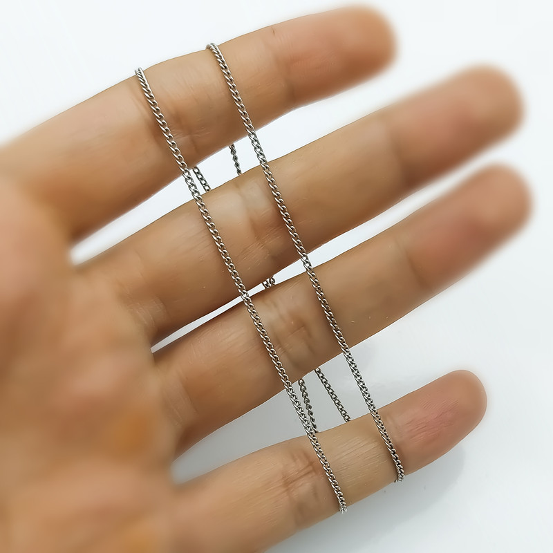 زنجیر نقره زنانه مدل VZ6321