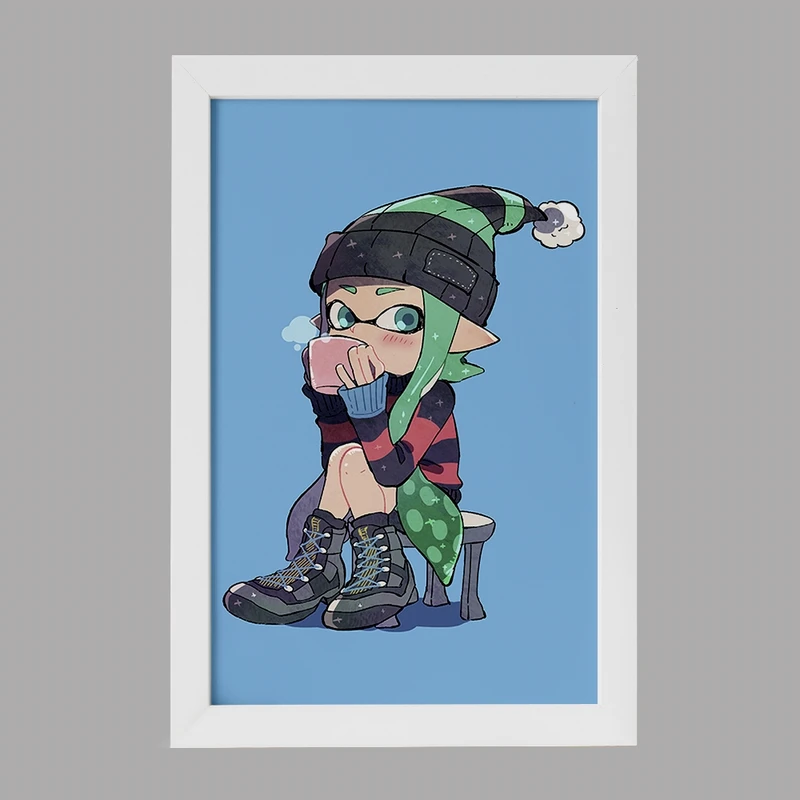 تابلو خندالو مدل بازی اسپلاتون (Splatoon) کد 33309