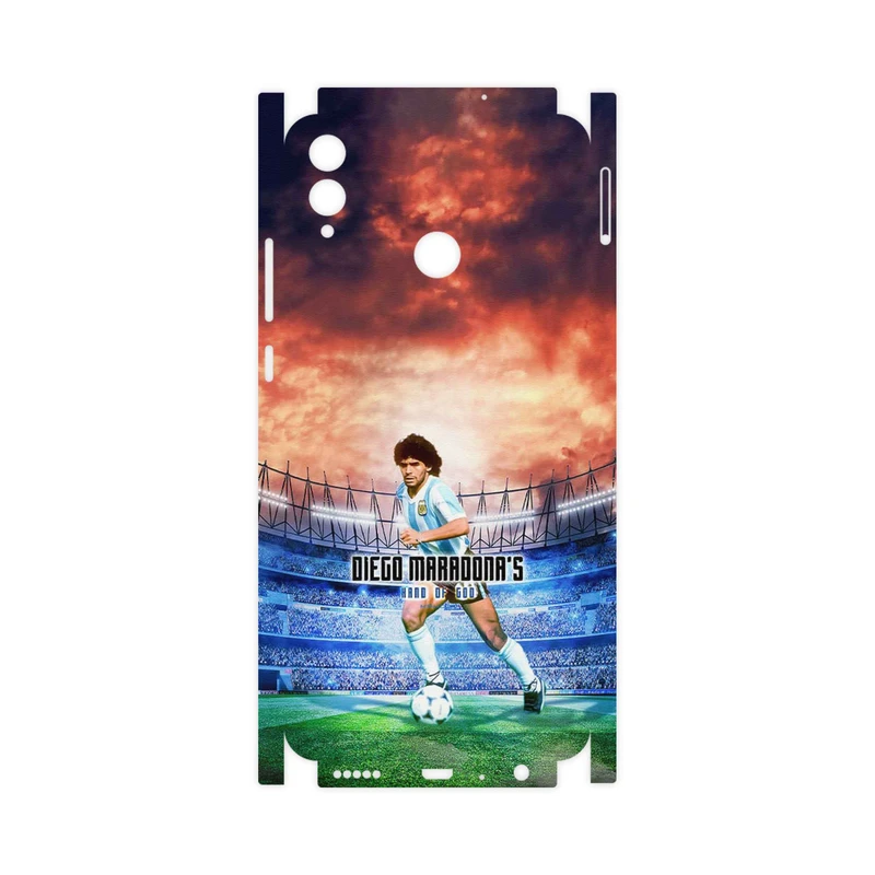 برچسب پوششی ماهوت مدل Diego Maradona-FullSkin مناسب برای گوشی موبایل آنر 8X