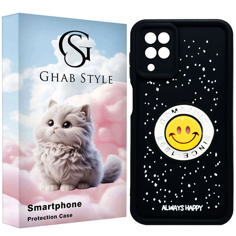 کاور قاب استایل مدل سیلیکونی طرح چراغدار مناسب برای گوشی موبایل سامسونگ  Galaxy A12 / A12 5G / M12 / F12