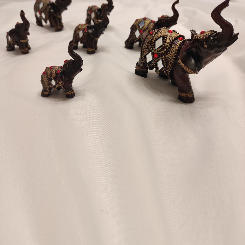 مجسمه طرح فیل مدل FILGHA 075001 مجموعه 7 عددی