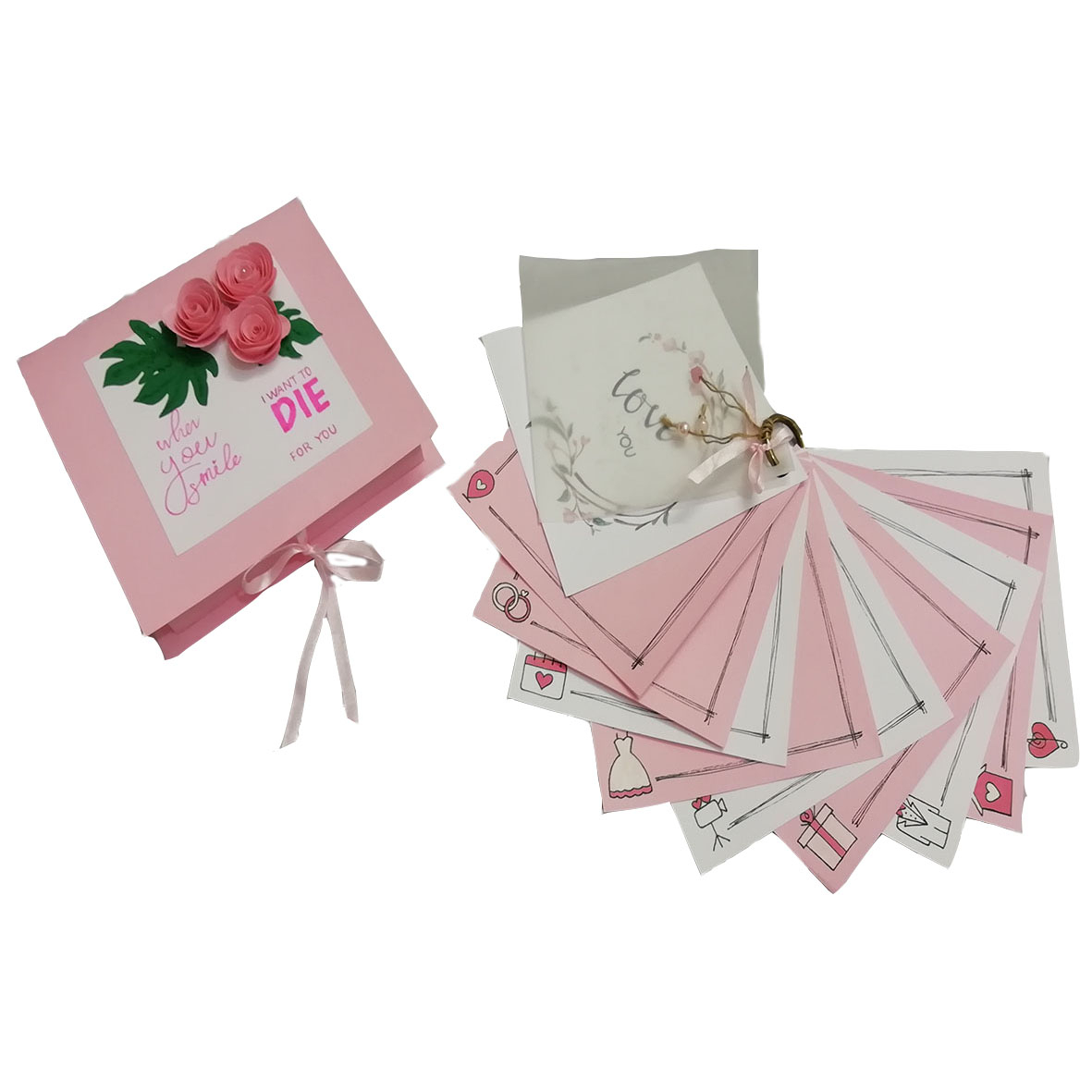 جعبه هدیه طرح البوم عکس کد 008