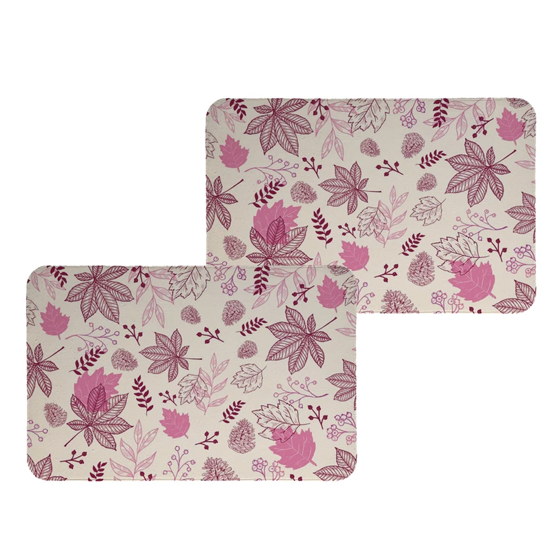 زیربشقابی طرح برگ کد 8116 مجموعه 2عددی 