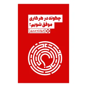 کتاب چگونه در هر کاری موفق شویم اثر فرشته صدری نشر متخصصان