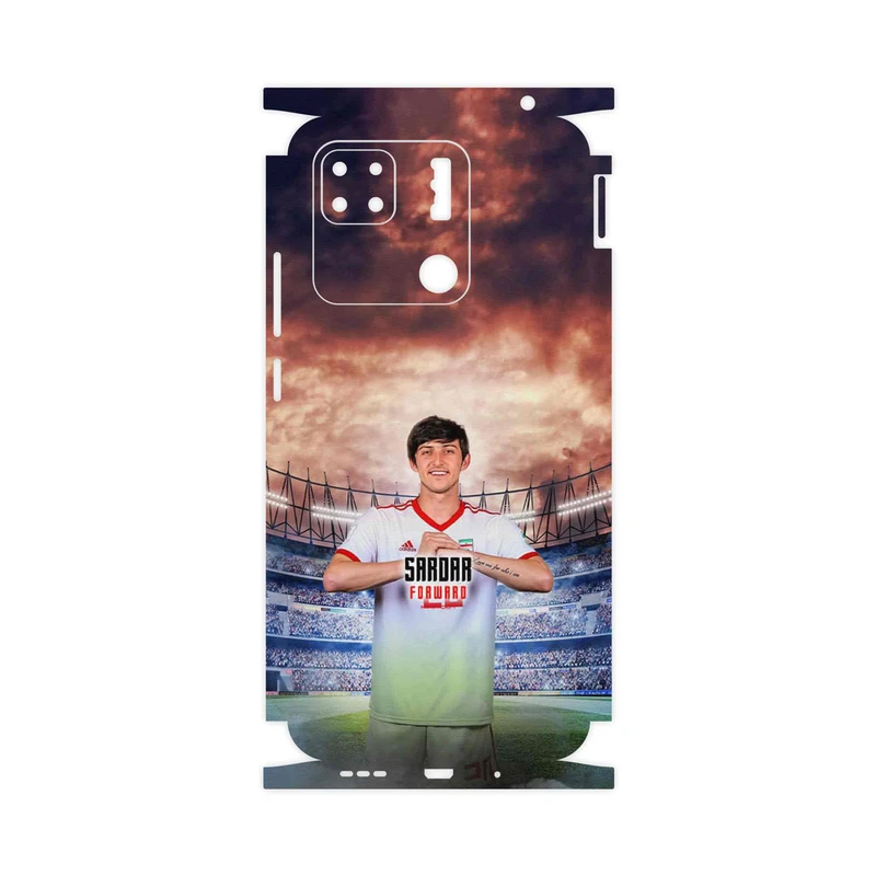 برچسب پوششی ماهوت مدل Sardar Azmoun-FullSkin مناسب برای گوشی موبایل شیائومی Redmi 10A