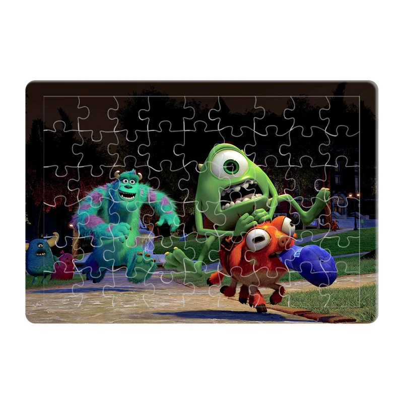 پازل 54 تکه هومرو طرح انیمیشن کارخانه هیولاها مدل PL85