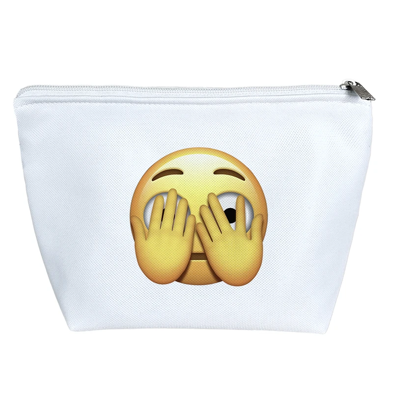کیف لوازم آرایش دخترانه خندالو مدل ایموجی کد 2247