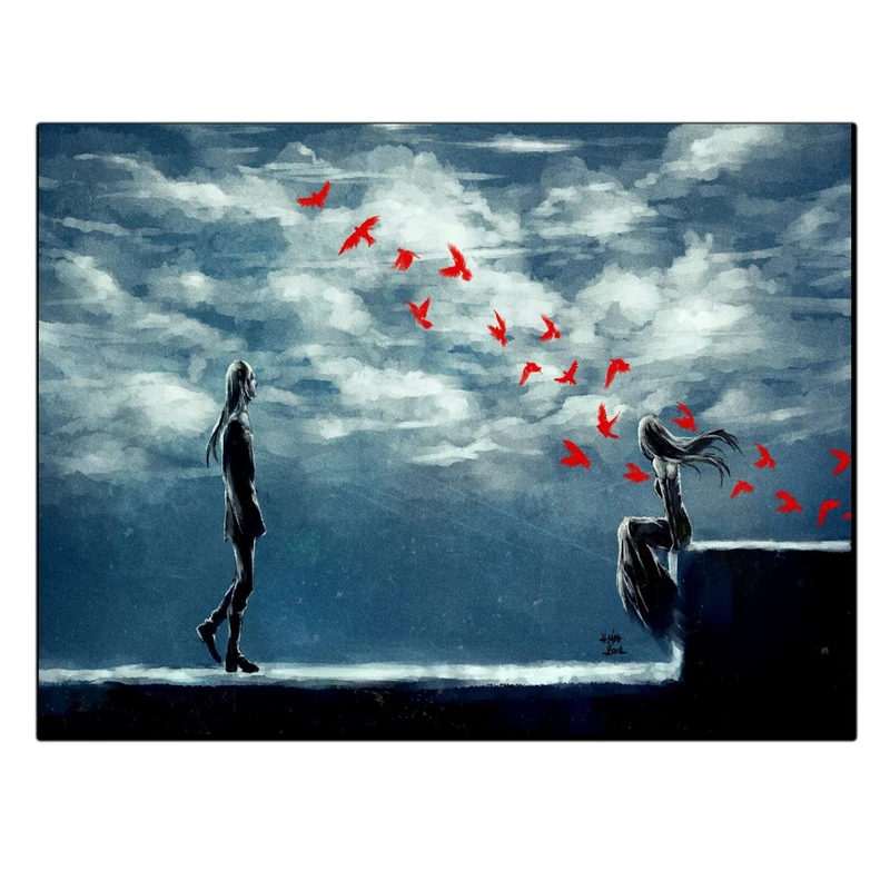 تابلو شاسی بکلیت طرح انیمه تنهایی مدل SH-S6075