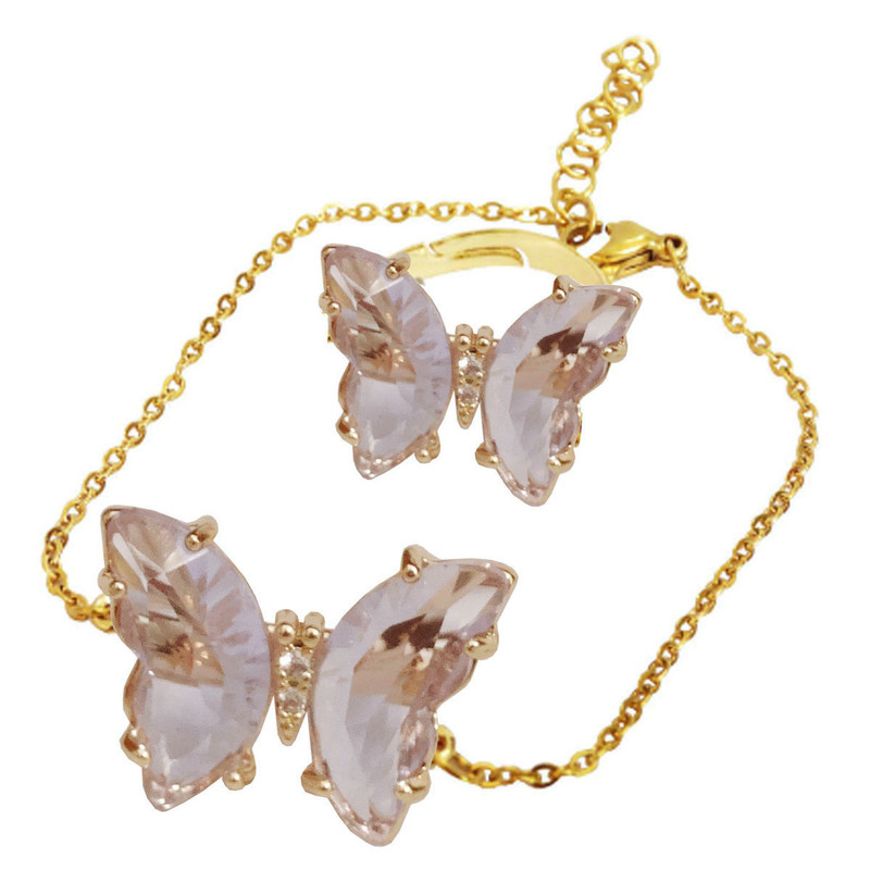 نیم ست دخترانه مدل پروانه رویایی SGR 13