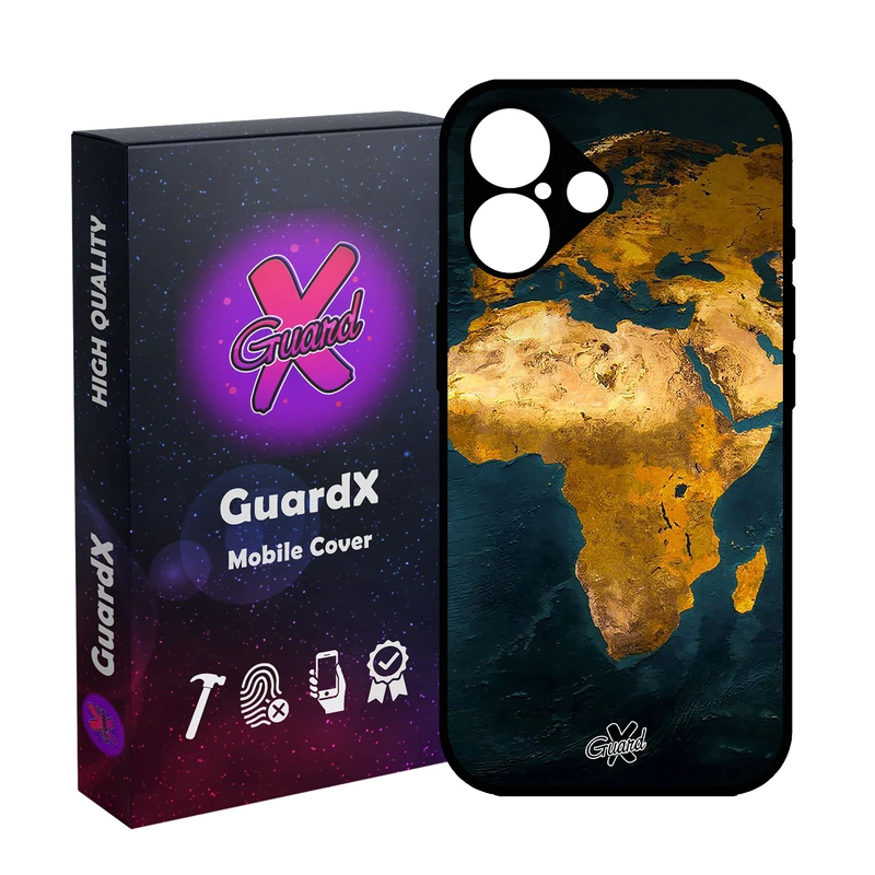 کاور گارد ایکس طرح Map مدل 10291 مناسب برای گوشی موبایل اپل iPhone 16