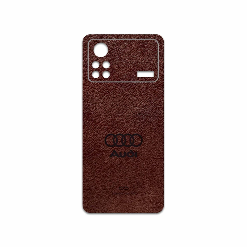 برچسب پوششی ماهوت مدل NL-AUDI مناسب برای گوشی موبایل شیائومی Poco X4 Pro 5G
