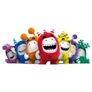 استیکر دیواری کودک گراسیپا مدل oddbods 