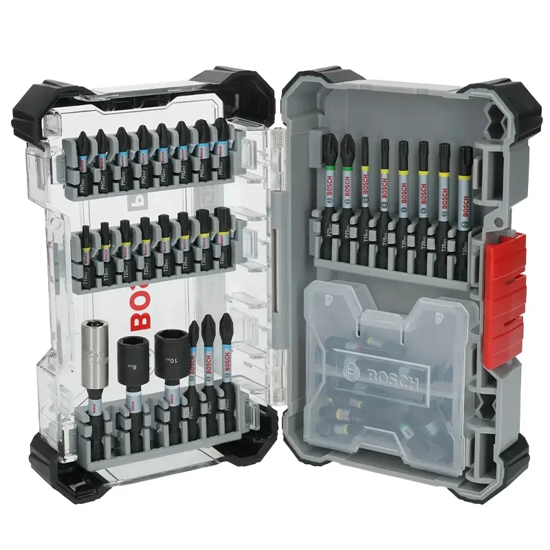 سری پیچ گوشتی بوش مدل فشار قوی کد L_BOX 2608521U89 مجموعه 50 عددی