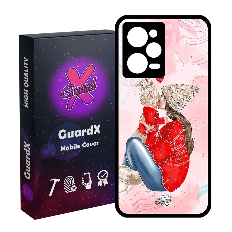کاور گارد ایکس طرح دختر مدل Glass10335 مناسب برای گوشی موبایل شیائومی Redmi Note 12 Pro 5G/Poco X5 Pro 5G/Note 12 Pro Pro speed