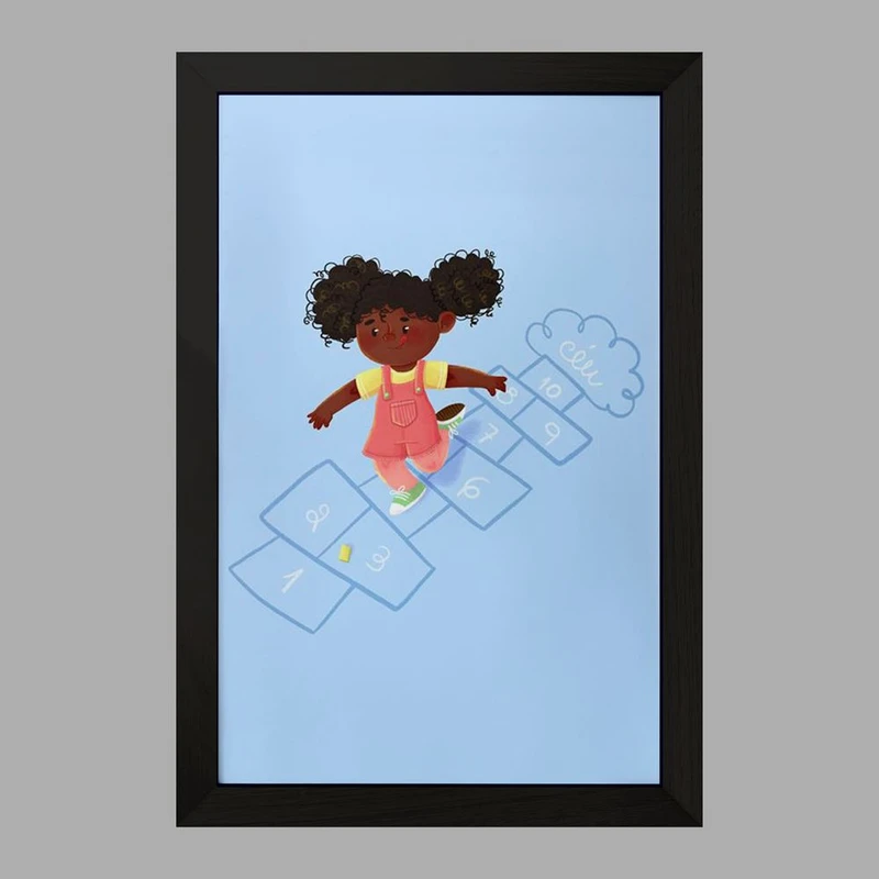 تابلو خندالو مدل دخترانه فانتزی کد 25751