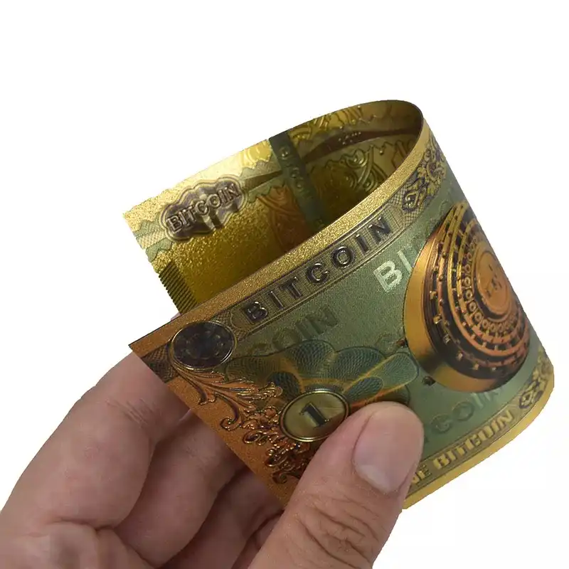 اسکناس تزیینی طرح بیت کوین مدل BITCOIN