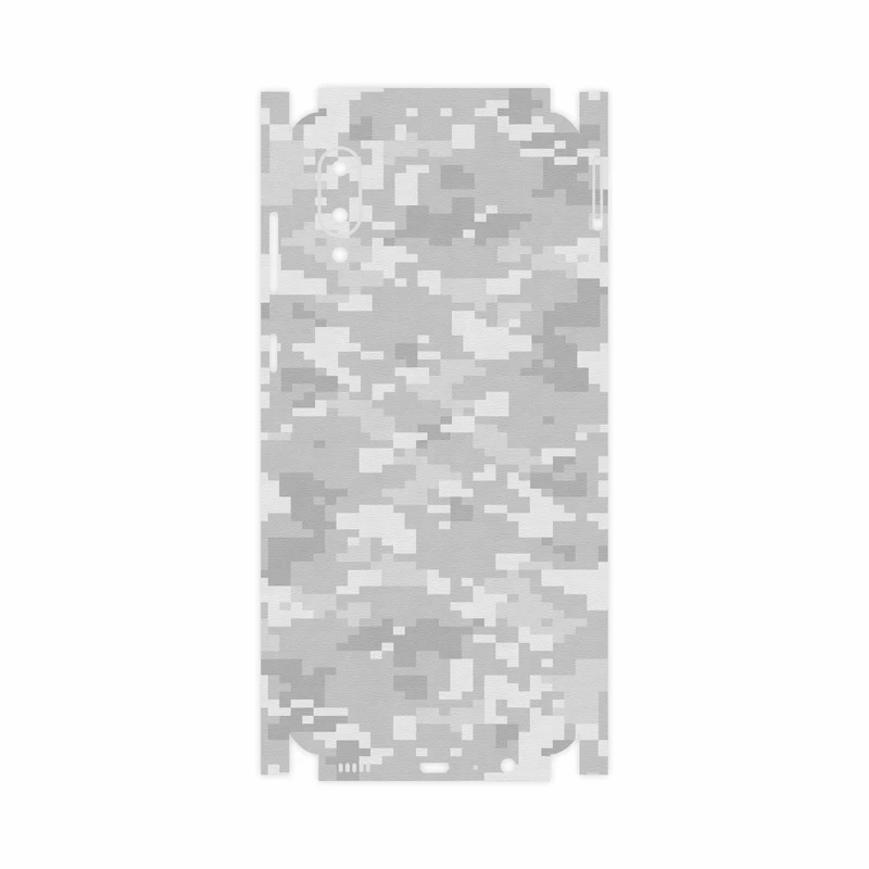 برچسب پوششی ماهوت مدل Army-Winter-Pixel-FullSkin مناسب برای گوشی موبایل سامسونگ Galaxy A02