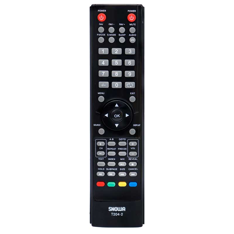 ریموت کنترل تلویزیون مدل T204-2