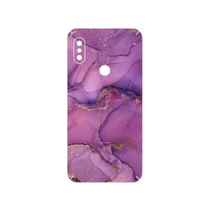 MAHOOT Purple Marble Cover Sticker for Xiaomi Redmi Note 6 Pro