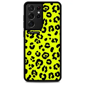 AKAM AMCWSGS21U-PANTHER PATTERN7 Cover For Samsung Galaxy S21 Ultra