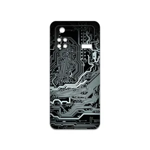 MAHOOT Black-Printed-Circuit-Board Cover Sticker for Xiaomi Poco M4 Pro 4G