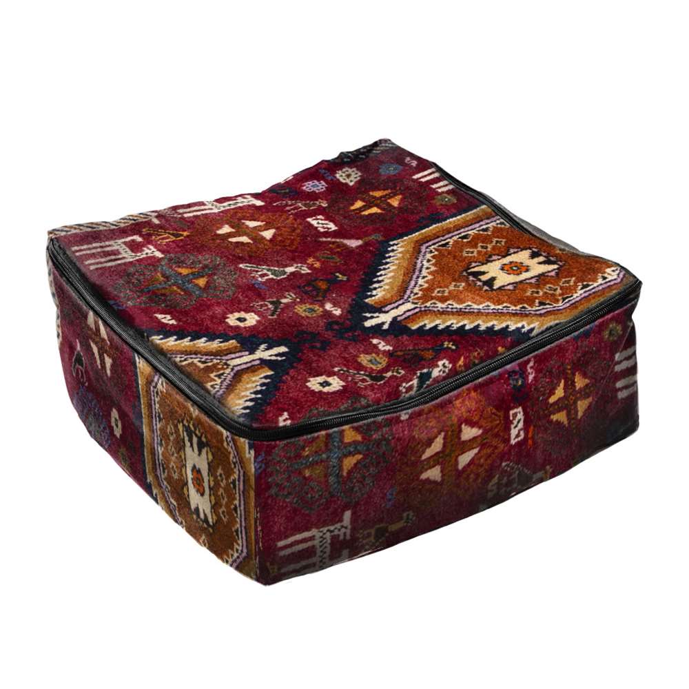 باکس لباس مدوپد طرح قالیچه چهارترنج طاووسی مدل C-balouch40