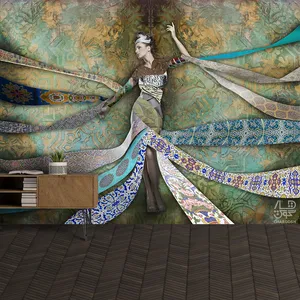 پوستر دیواری چارگوش مدل 5589.1