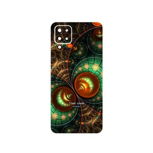MAHOOT Mathematical Geometric Shape 3 Cover Sticker for Samsung Galaxy M12