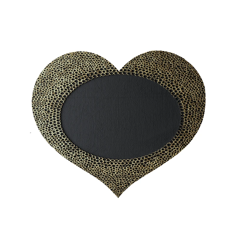 پادری مدل قلب طرح کلاسیک کد 8818 سایز 90x90 سانتی متر