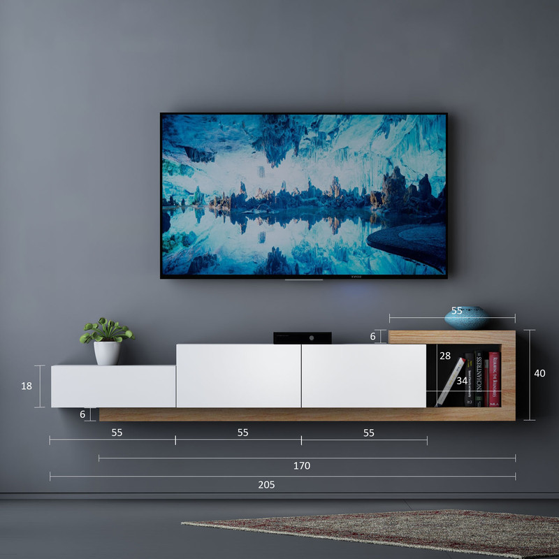  میز تلویزیون دیواری مدل SO21156