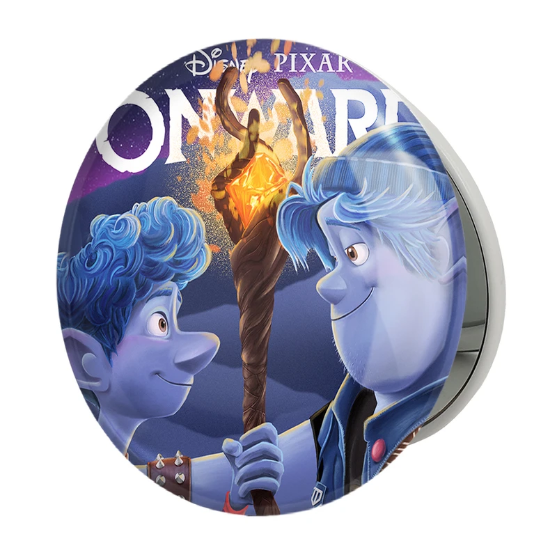 آینه جیبی خندالو طرح به پیش Onward مدل تاشو کد 4838 