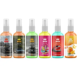 اسپری خوشبو کننده خودرو هوگو مدل C.345678 حجم 50 میلی لیتر بسته 6 عددی