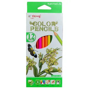 مداد رنگی 12 رنگ یالونگ مدل VIVID