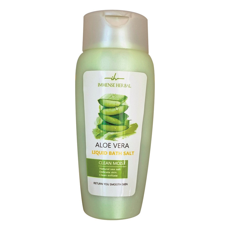 نمک حمام ایمنس هربال مدل آلوئه ورا وزن 400 گرم