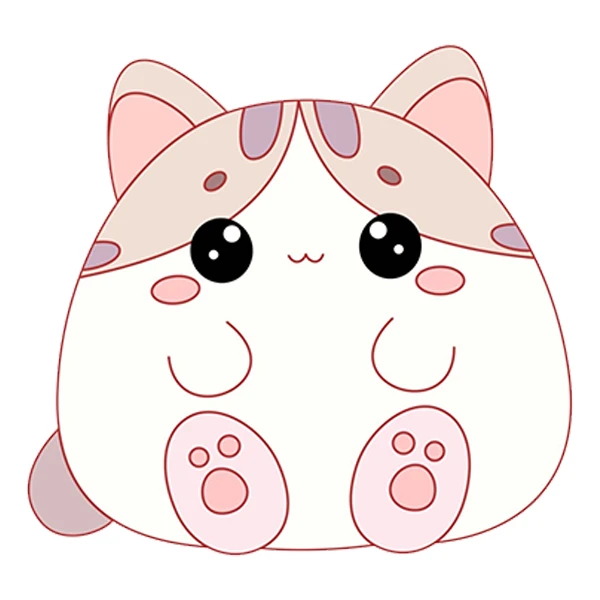 استیکر پارچه و لباس پاد آفرین طرح کارتونی کیوت کد 4697