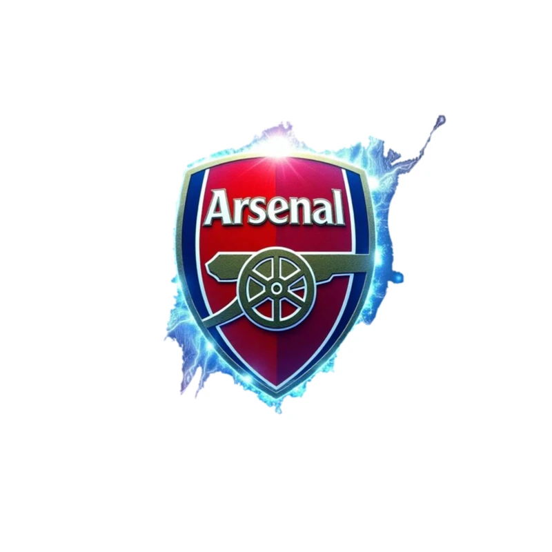 استیکر پارچه و لباس پاد آفرین مدل فوتبالی آرسنال 4164