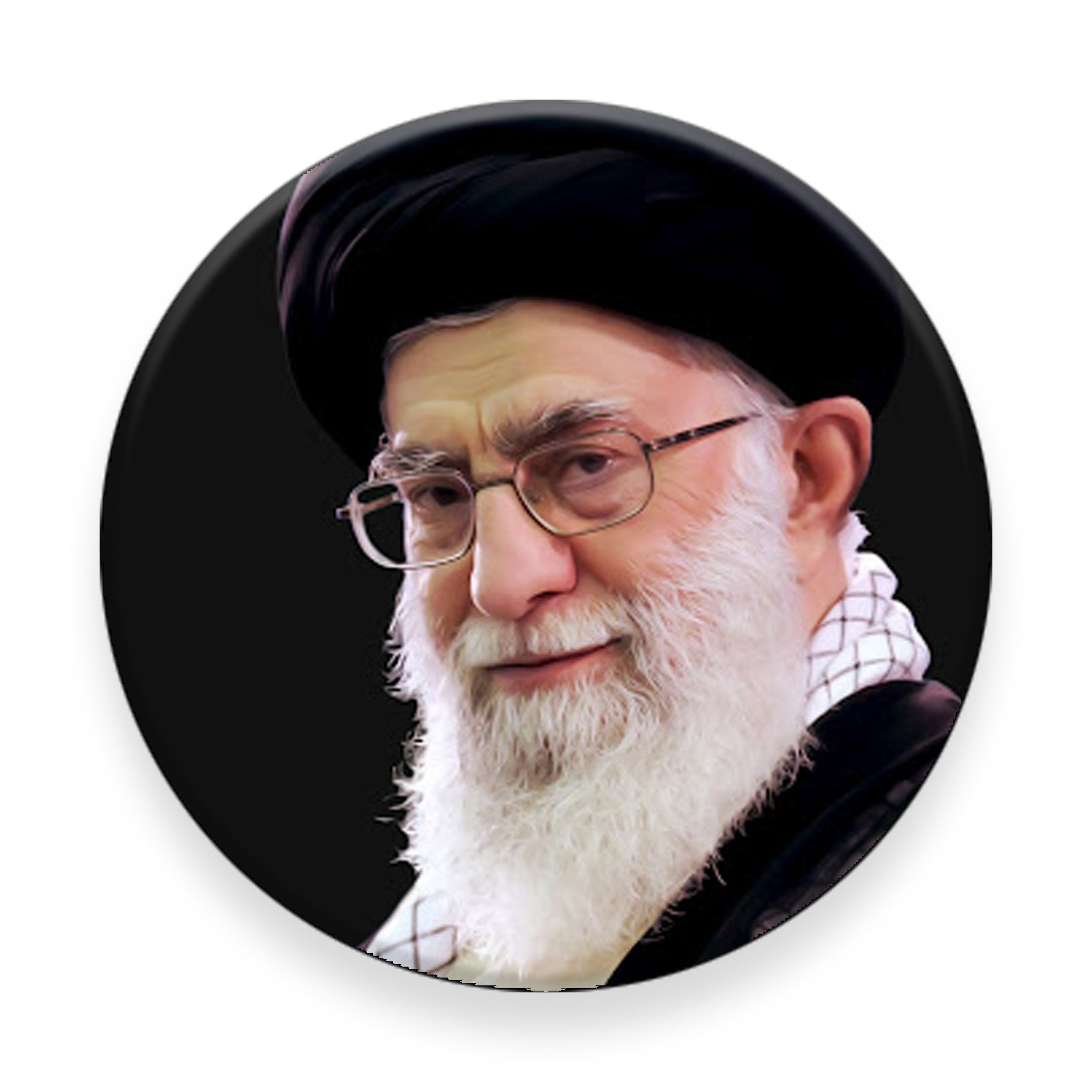 برچسب مدل رهبر سید علی خامنه ای مناسب برای ‍‍‍‌پایه نگهدارنده مغناطیسی