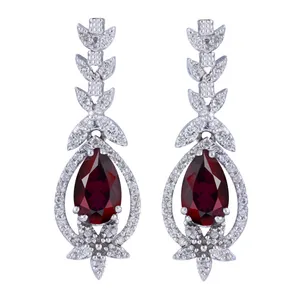 گوشواره طلا 18 عیار زنانه مدل 12578